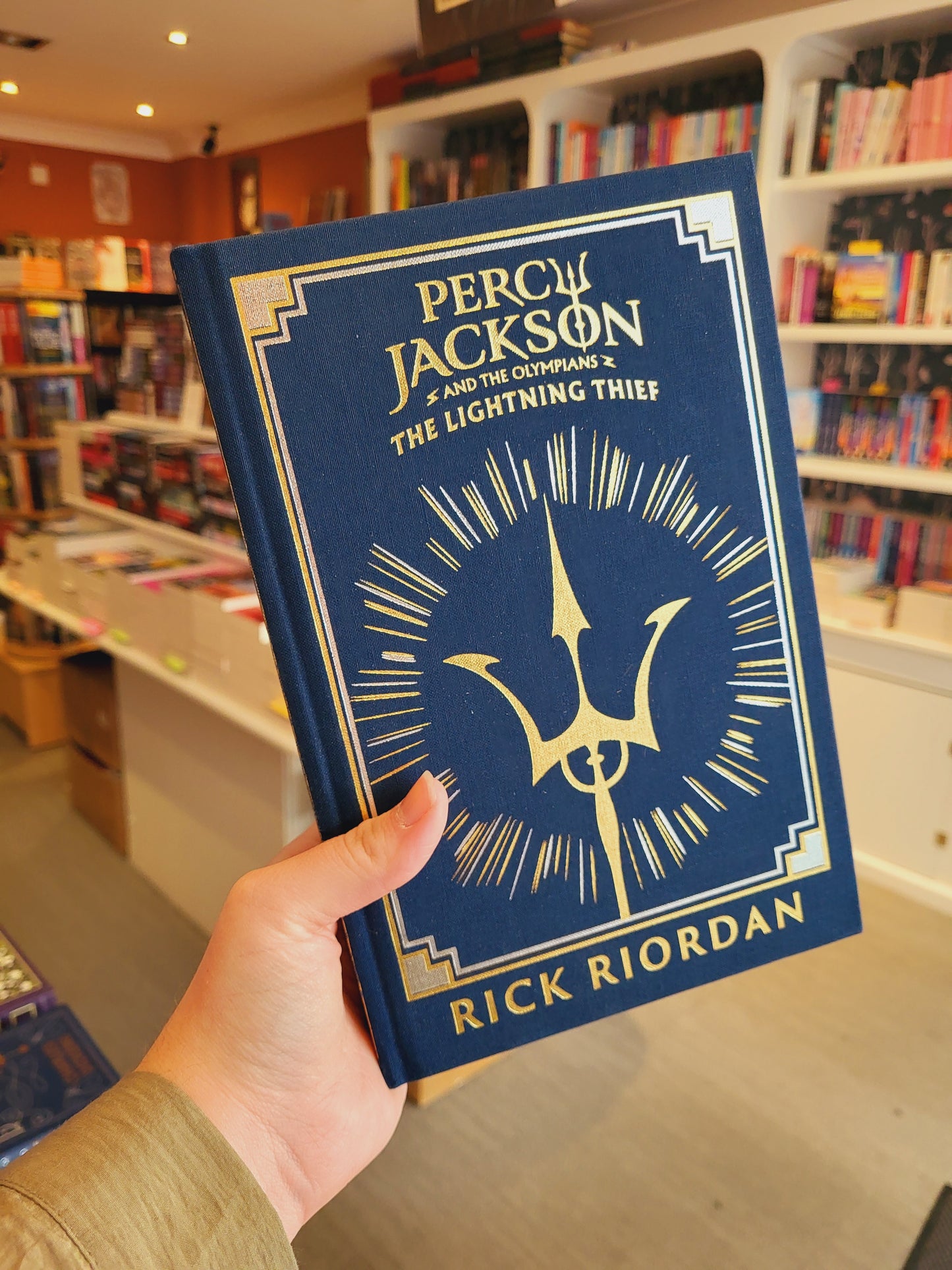 Percy Jackson The Lightning Thief - Rick Riordan (Deluxe Collector's Edition)