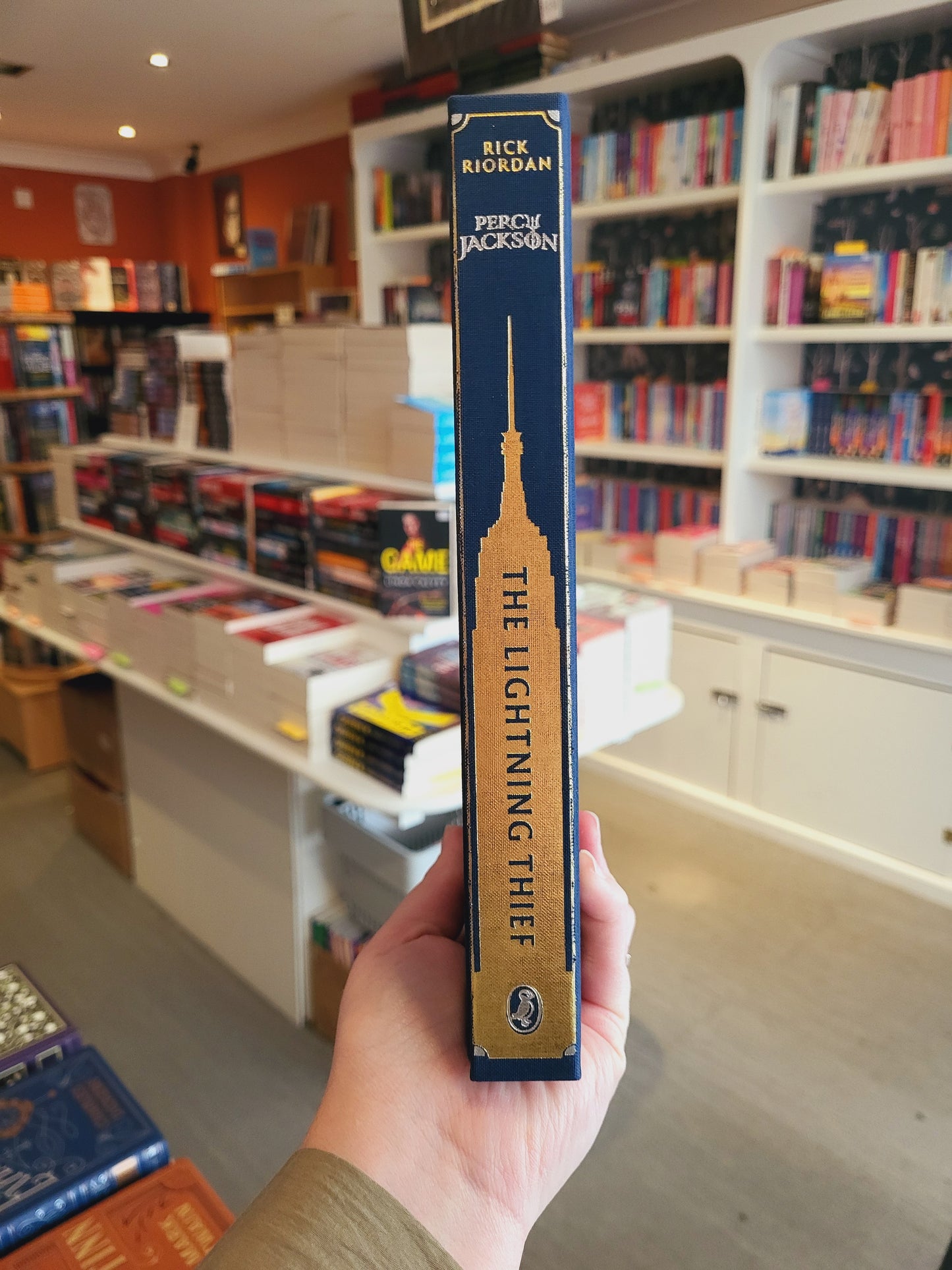 Percy Jackson The Lightning Thief - Rick Riordan (Deluxe Collector's Edition)