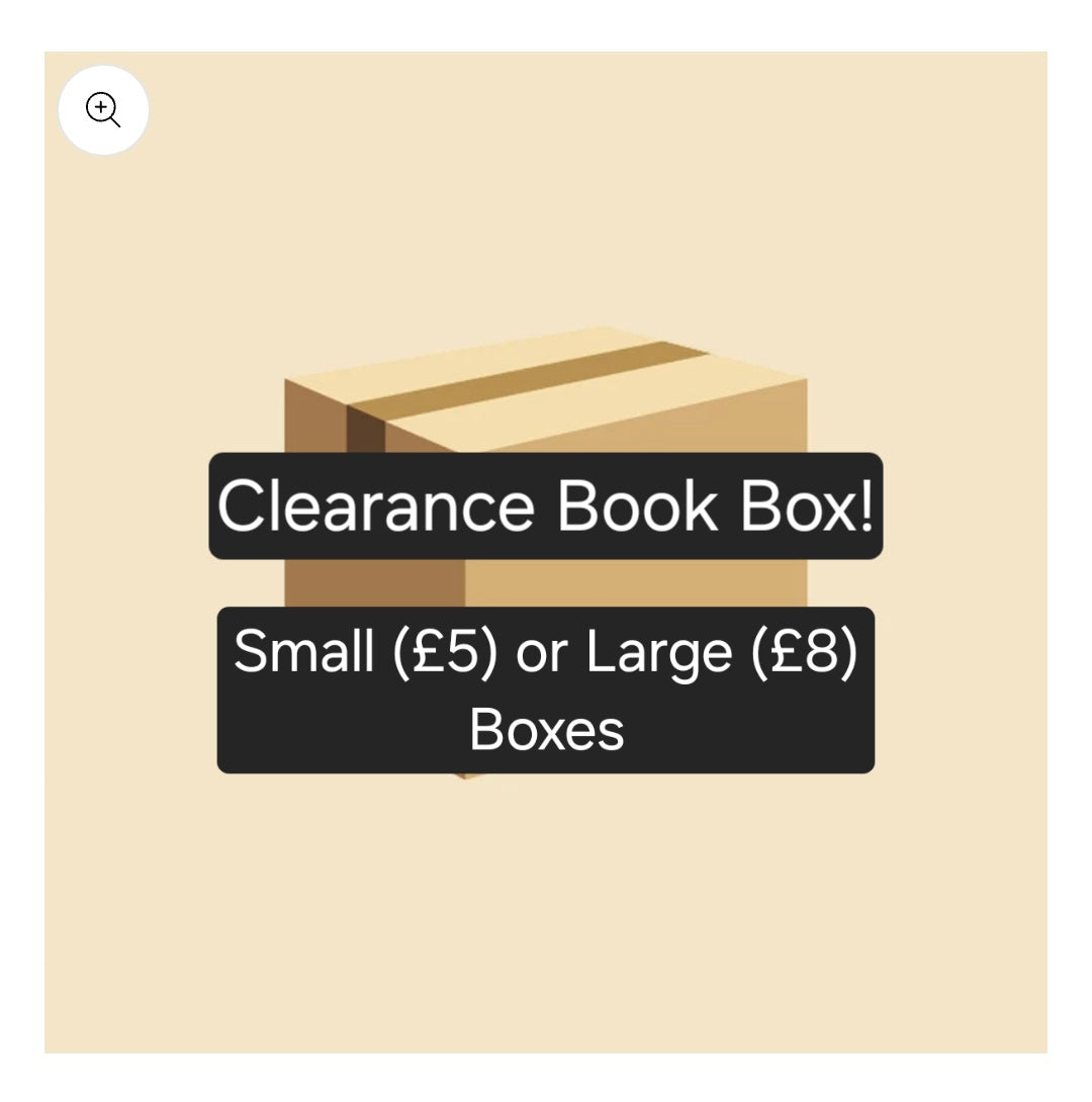 Clearance Book Boxes! Small (£5) or Large (£8) Second Hand Books Clearance Stock