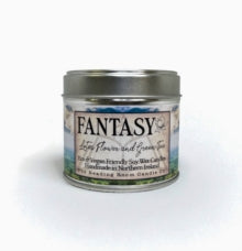 Fantasy: Lotus Flower and Green Tea Scented Soy Candle