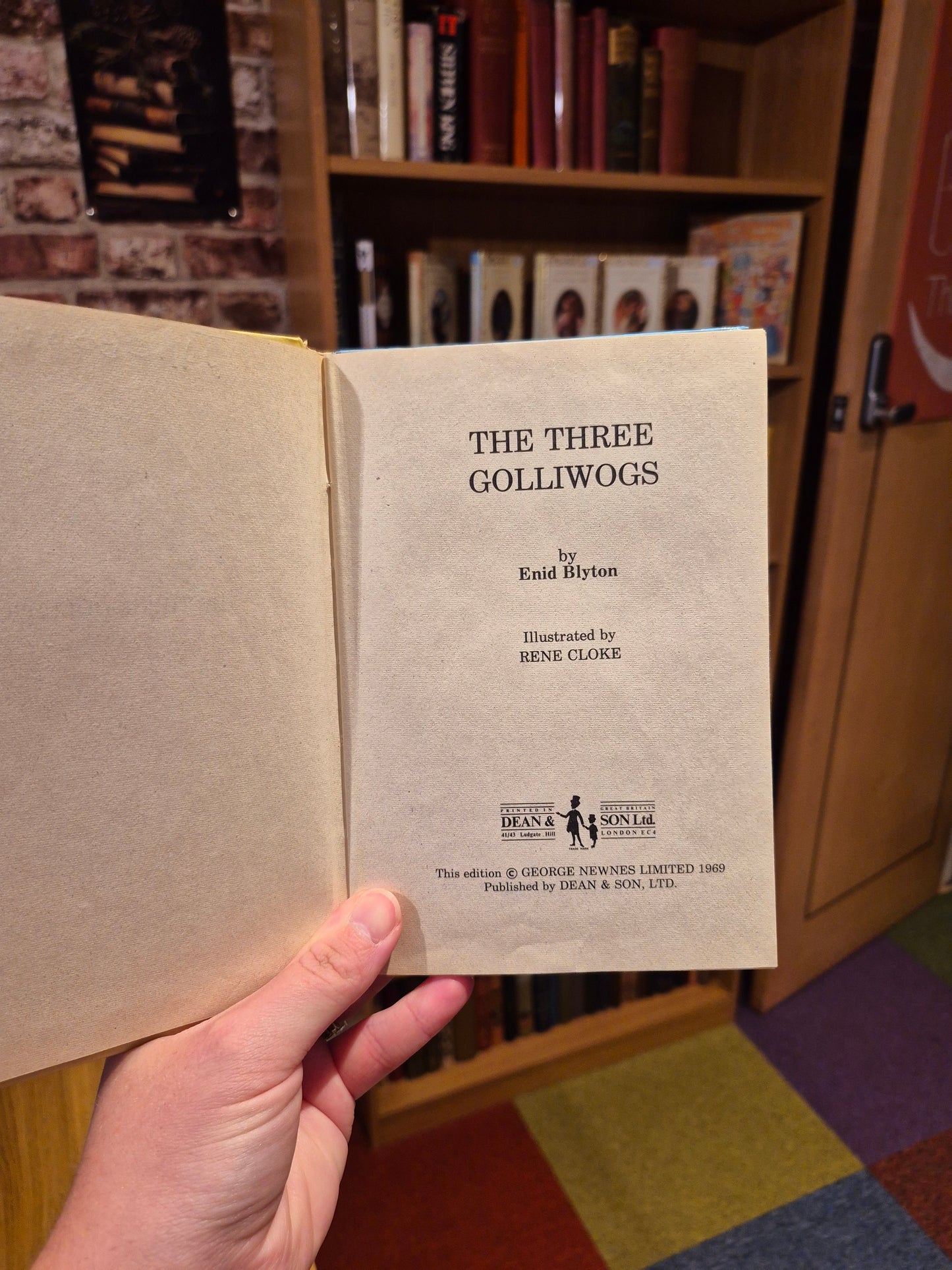 The Three Golliwogs - Enid Blyton (now Out of Print, Dean & Son, Ltd 1969)