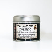 The Antique Bookshop: Dusty Tomes and Aged Pages Scented Soy Candle