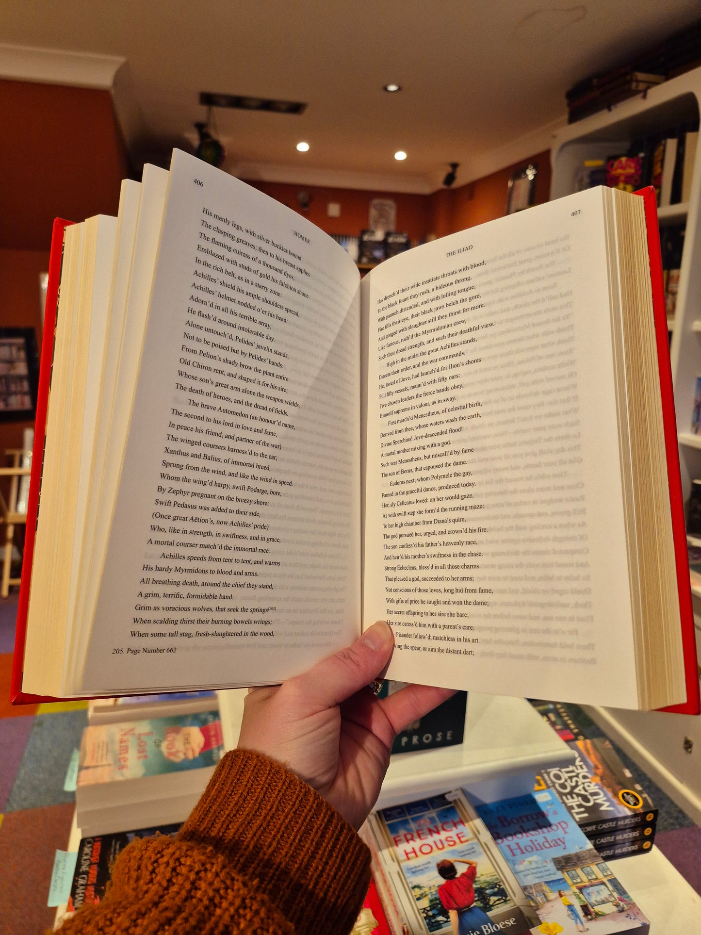 The Iliad & The Odyssey - Homer (Leatherbound Hardback)