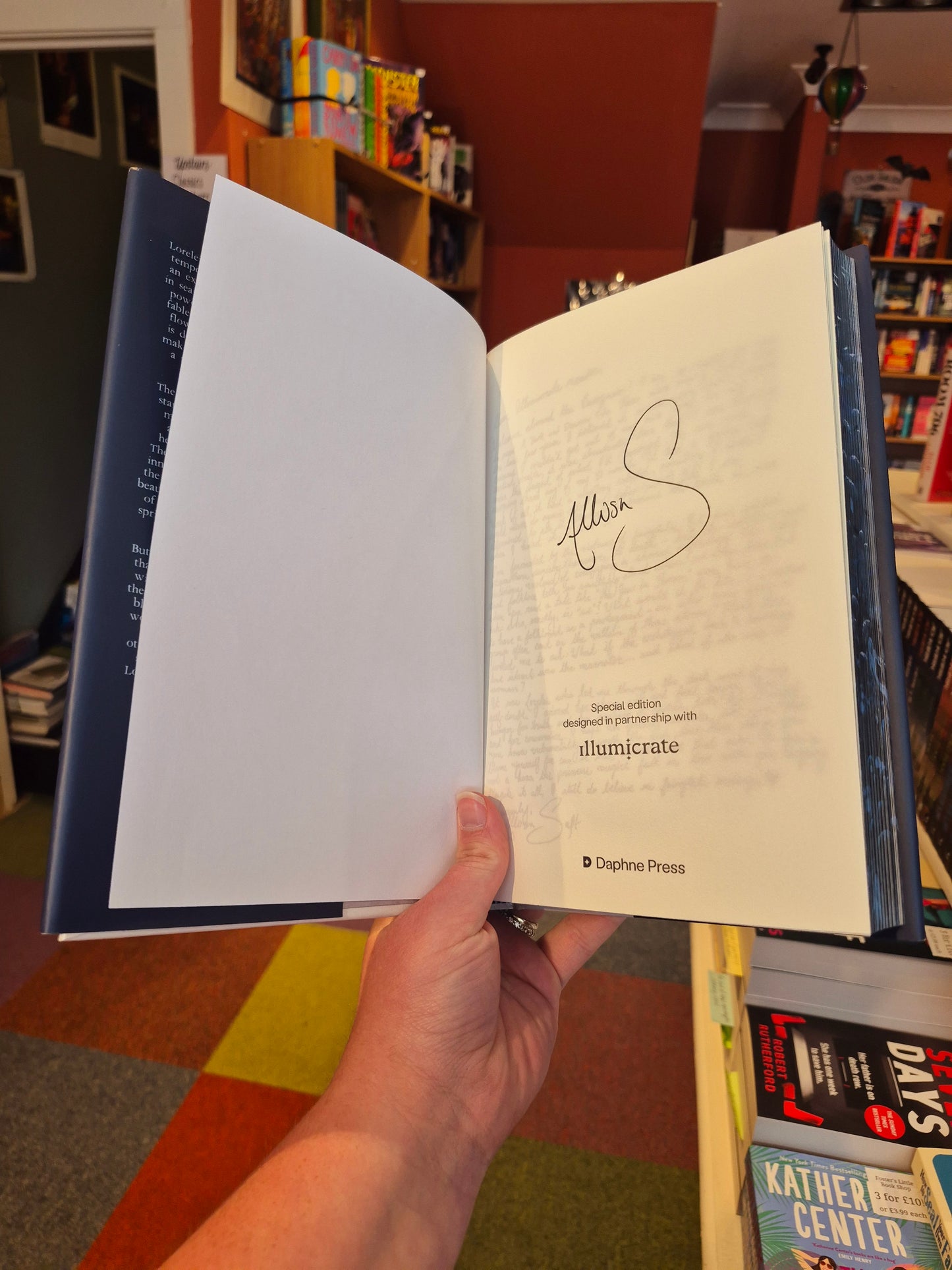 A Dark and Drowning Tide - Allison Saft (Signed Illumicrate Edition)