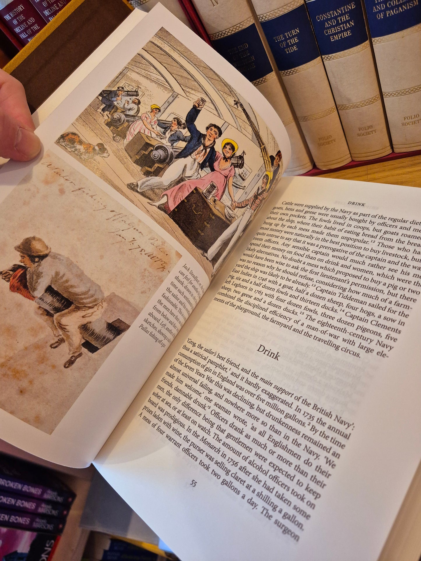 The Wooden World: An Anatomy of the Georgian Navy (Folio Society 2009)