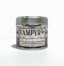 Vampyr: Blood Orange, Verbena and Cedarwood Scented Soy Candle