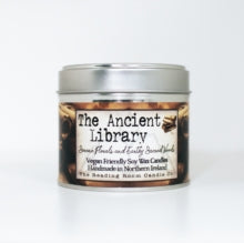 Ancient Library: Serene Floral and Earthy Sacred Woods Scented Soy Candle