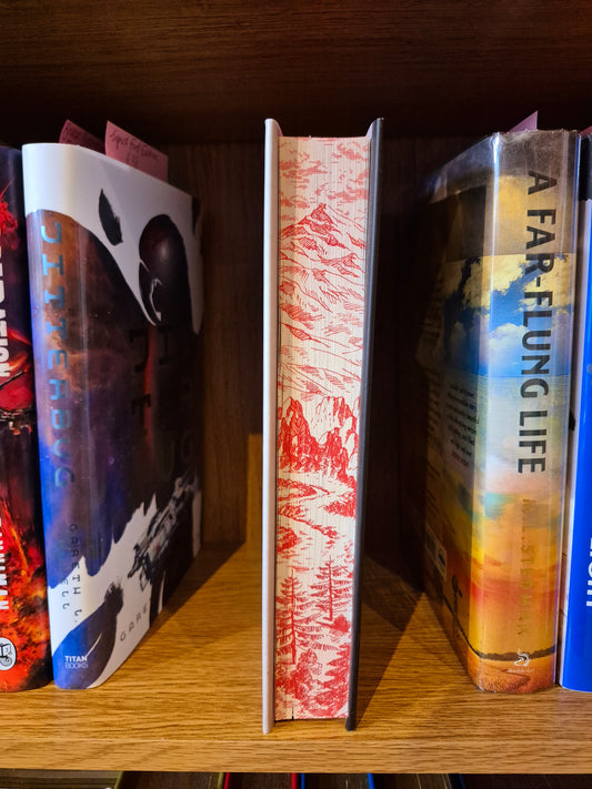 The Buffalo Hunter Hunter - Stephen Graham Jones (Signed & Sprayed Edge Hardback)