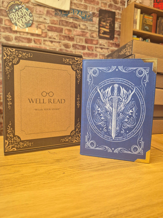 The Dragon Sword Chronicles Leather Book Bag