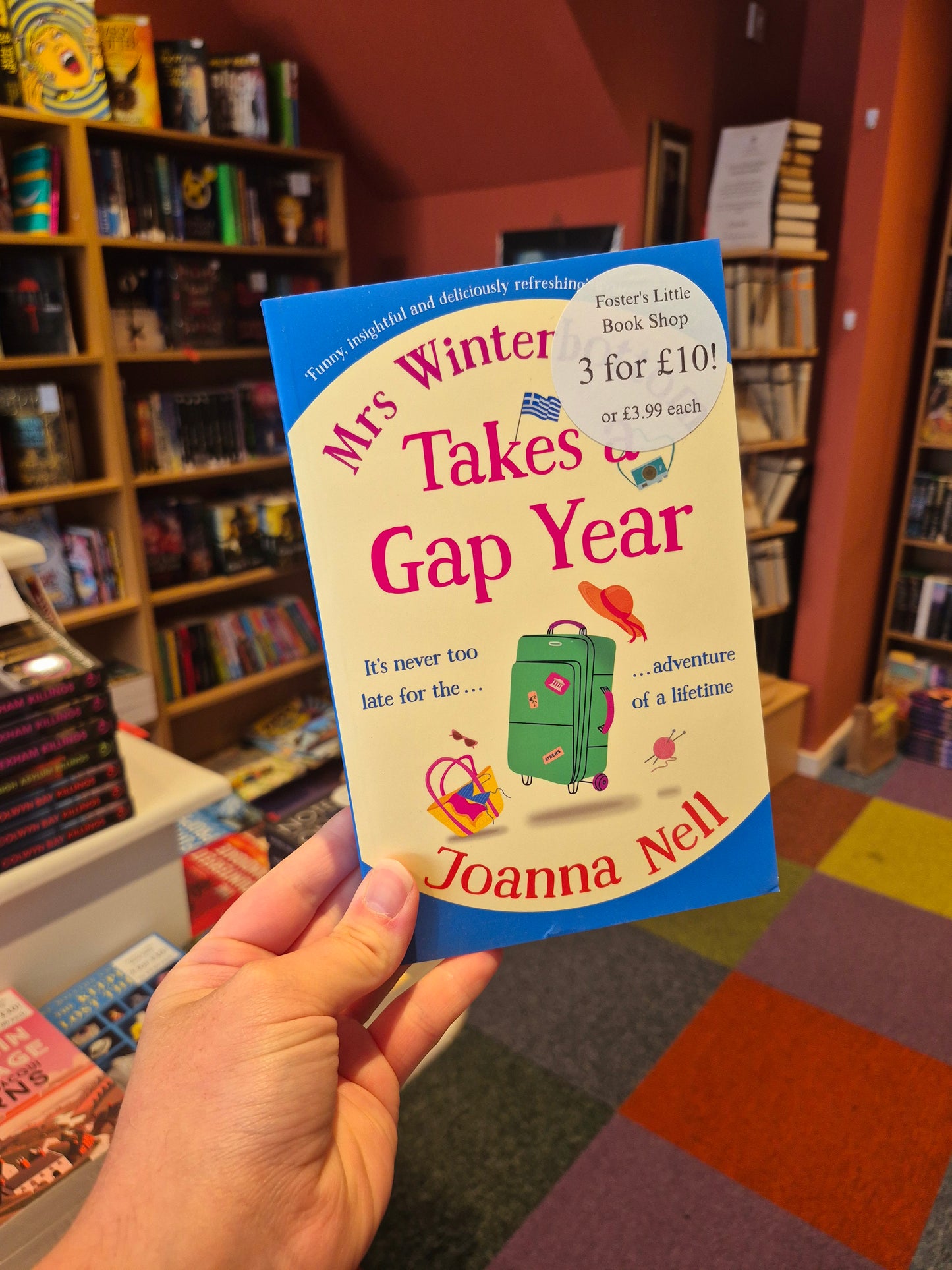 Mrs Winterbottom Takes a Gap Year - Joanna Nell