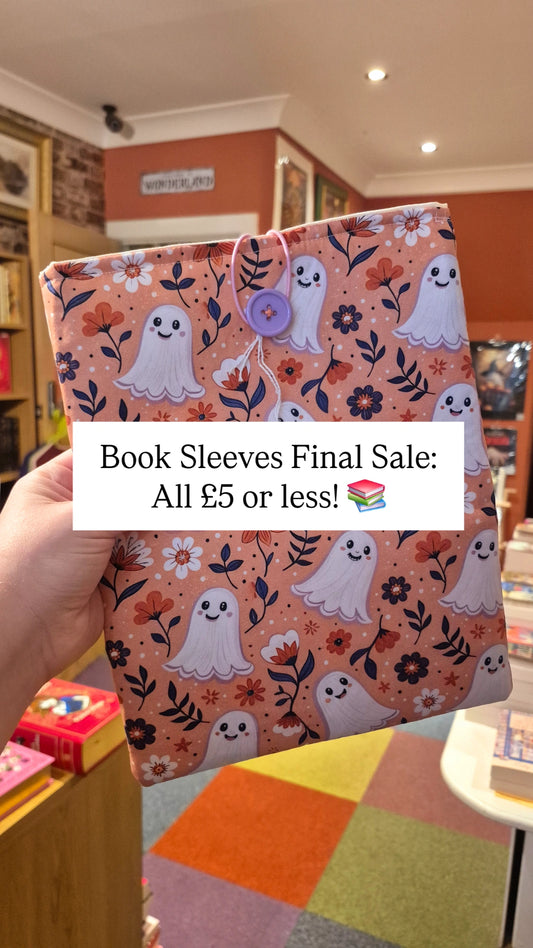 Book Sleeves Final Sale - £5 or Less!