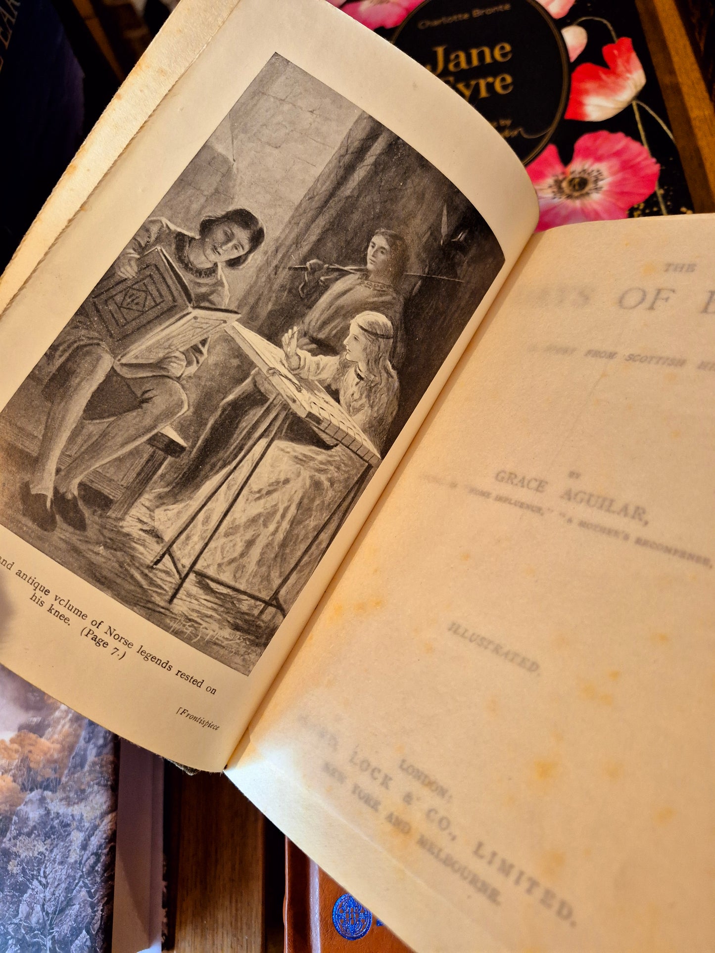 The Days of Bruce: A Story from Scottish History - Grace Aguilar (c. 1903)