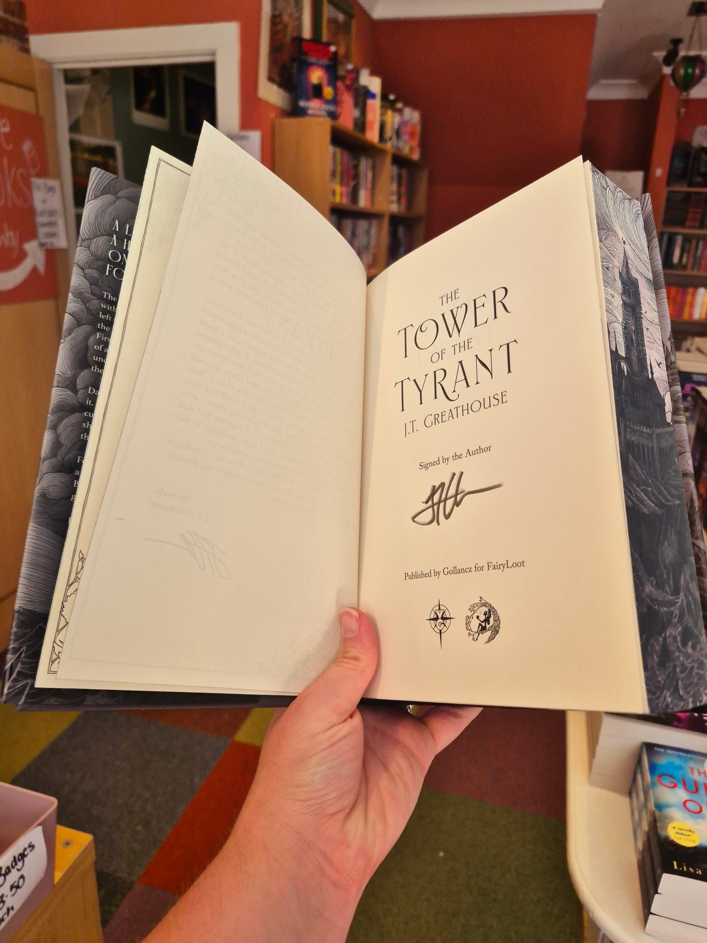 The Tower of the Tyrant - JT Greathouse (Signed Fairyloot Edition)
