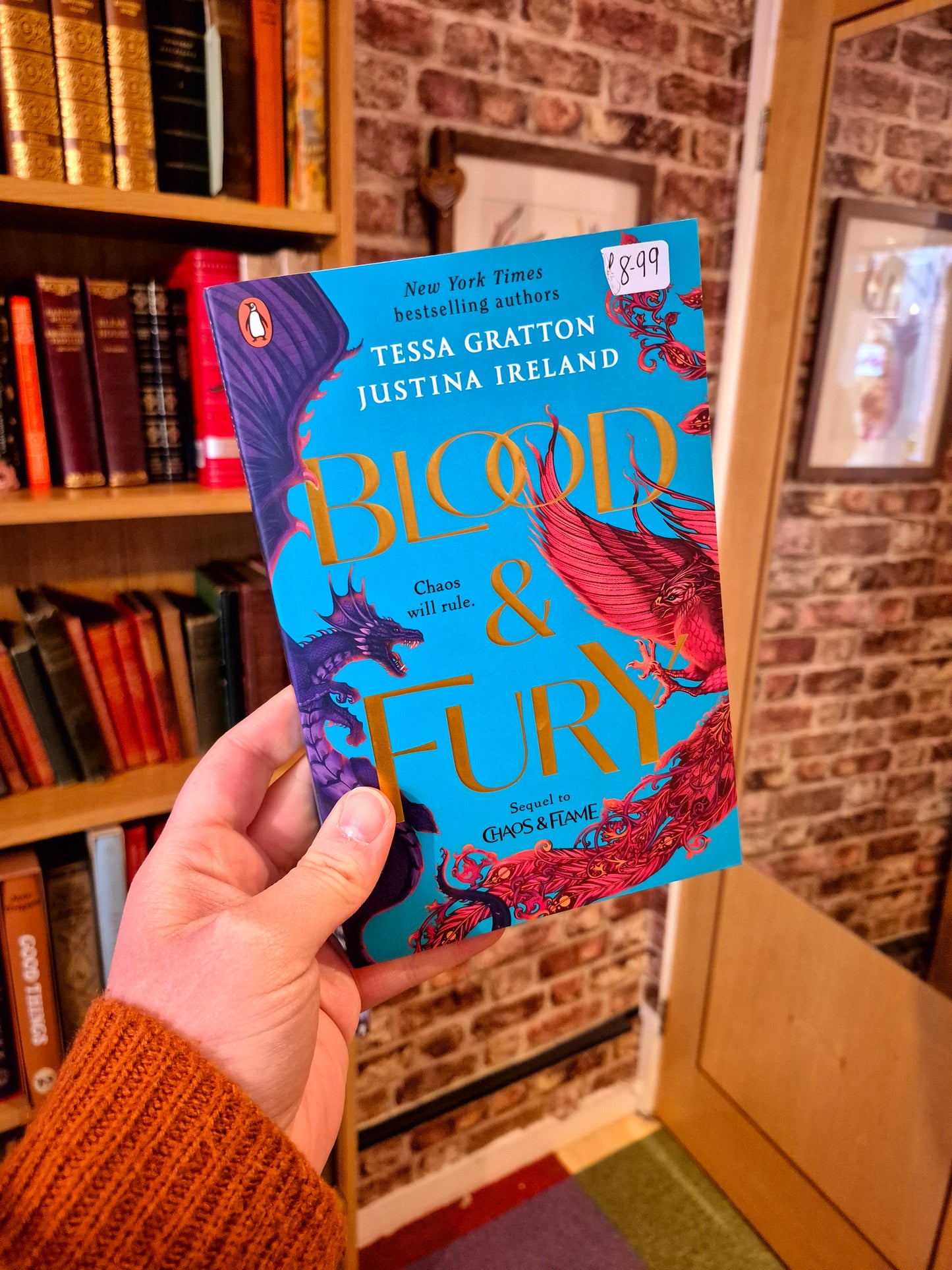 Blood and Fury - Tessa Gratton & Justina Ireland