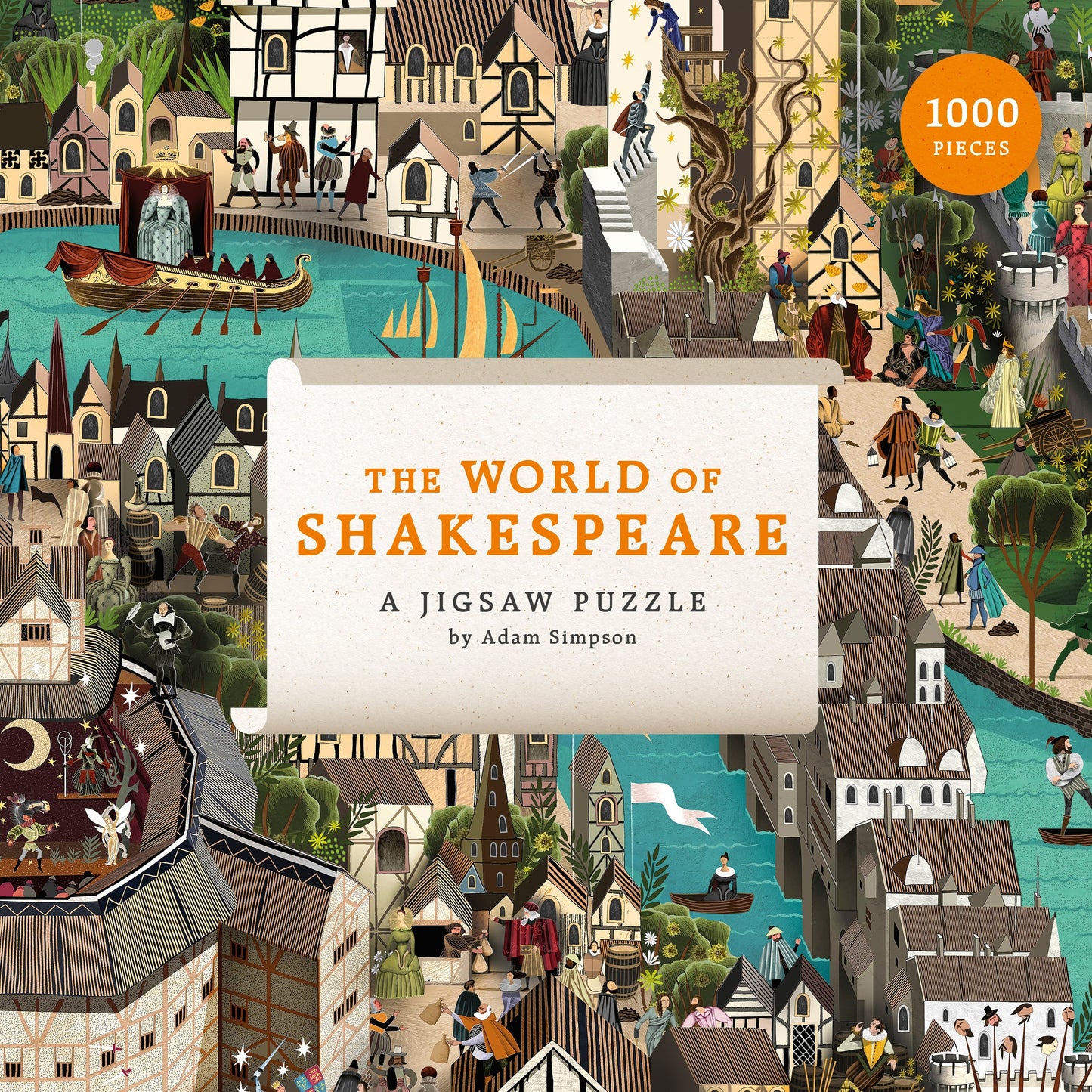 The World of Shakespeare 1000 Piece Jigsaw