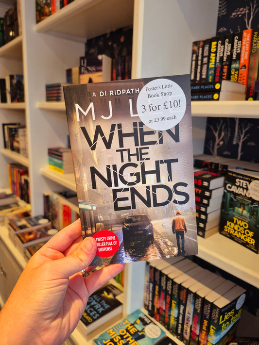 When the Night Ends - MJ Lee (DI Ridpath Book 8)