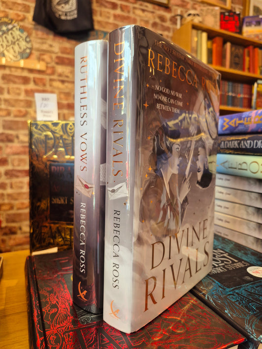 Divine Rivals & Ruthless Vows - Rebecca Ross (Signed Fairyloot Hardback Set!)