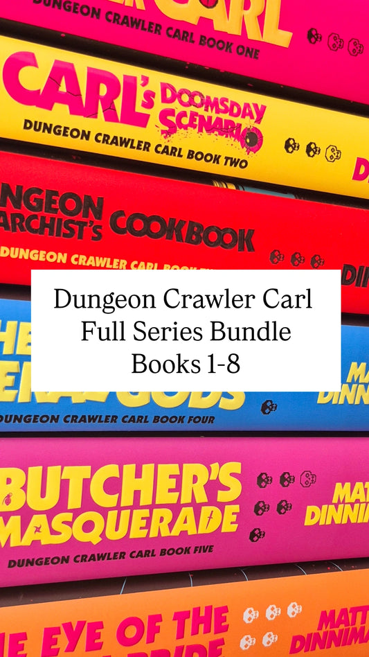 Dungeon Crawler Carl Series Full Bundle: Books 1-8