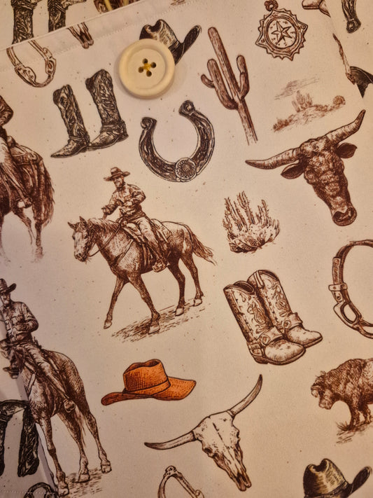 Handmade by Foster's Cowboy Book Sleeves