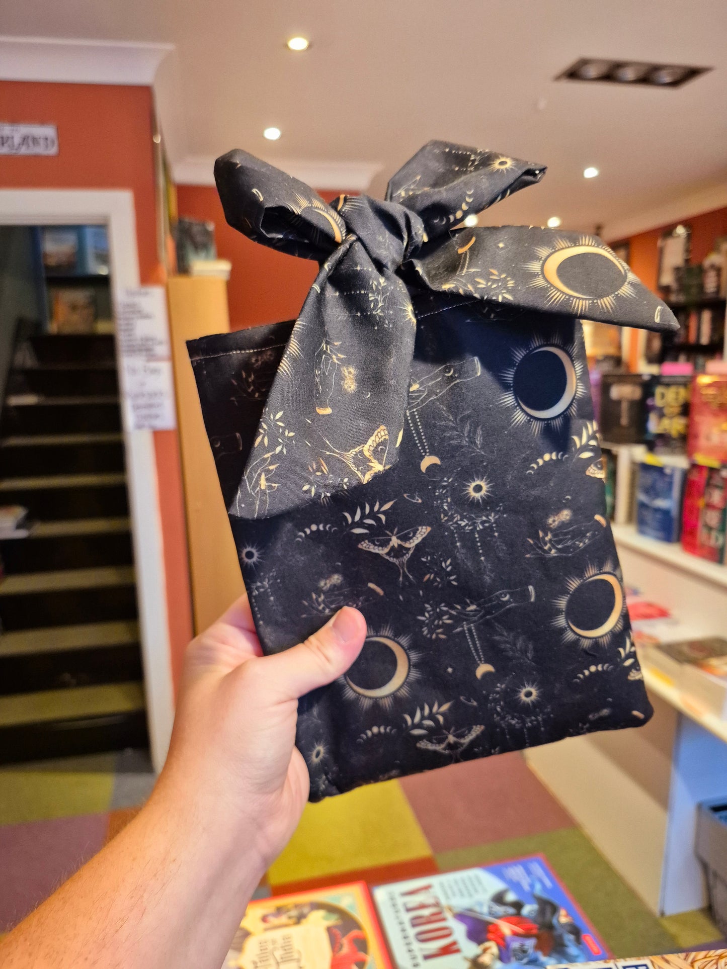 Handmade by Foster's Book Sleeves with Bows!