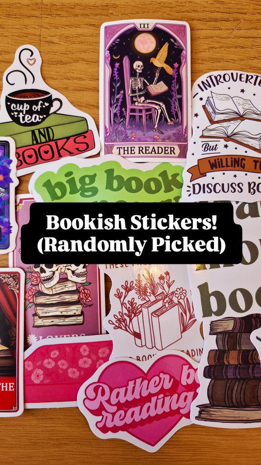Bookish Stickers (Randomly Chosen)