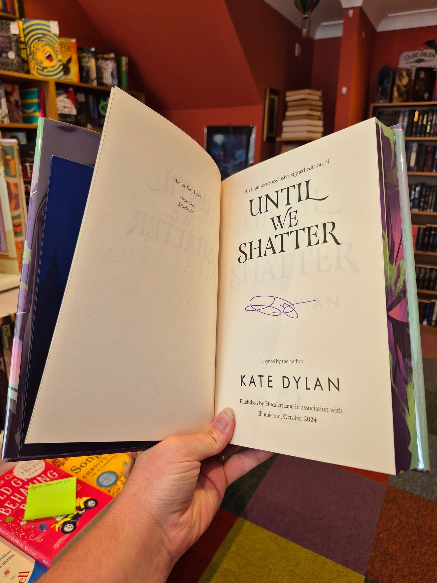 Until We Shatter - Kate Dylan (Signed Illumicrate Edition)