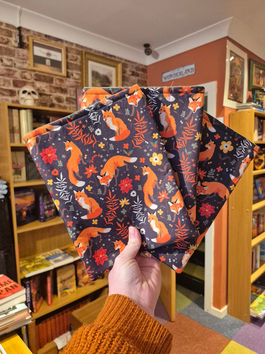 Handmade by Foster's Foxes Book Sleeves!