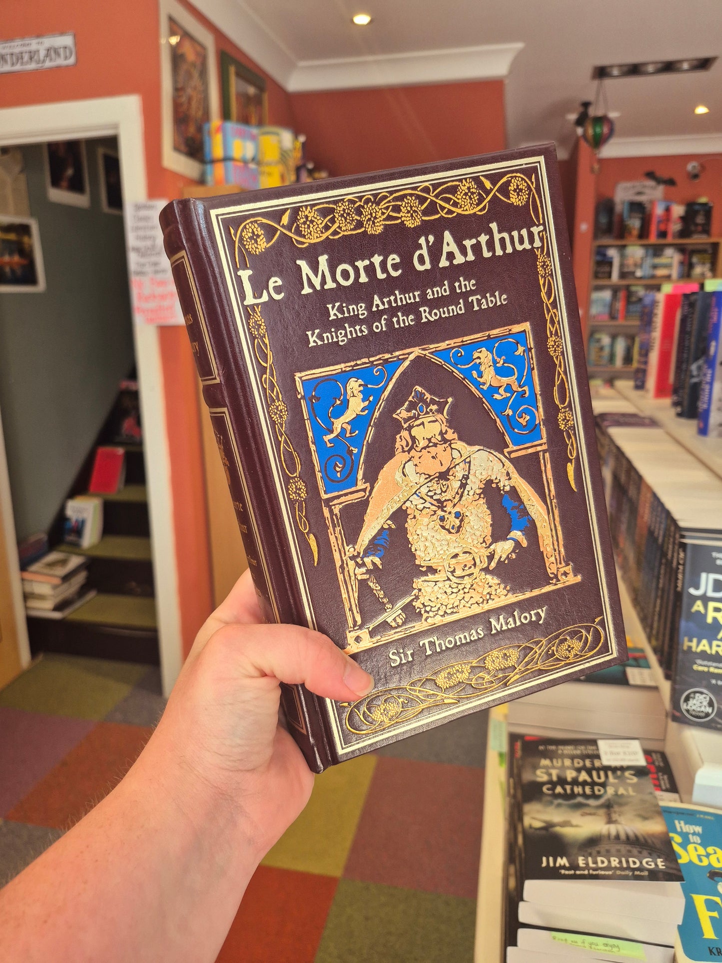 Le Morte d'Arthur: King Arthur and the Knights of the Round Table - Sir Thomas Malory (Leatherbound Classics)