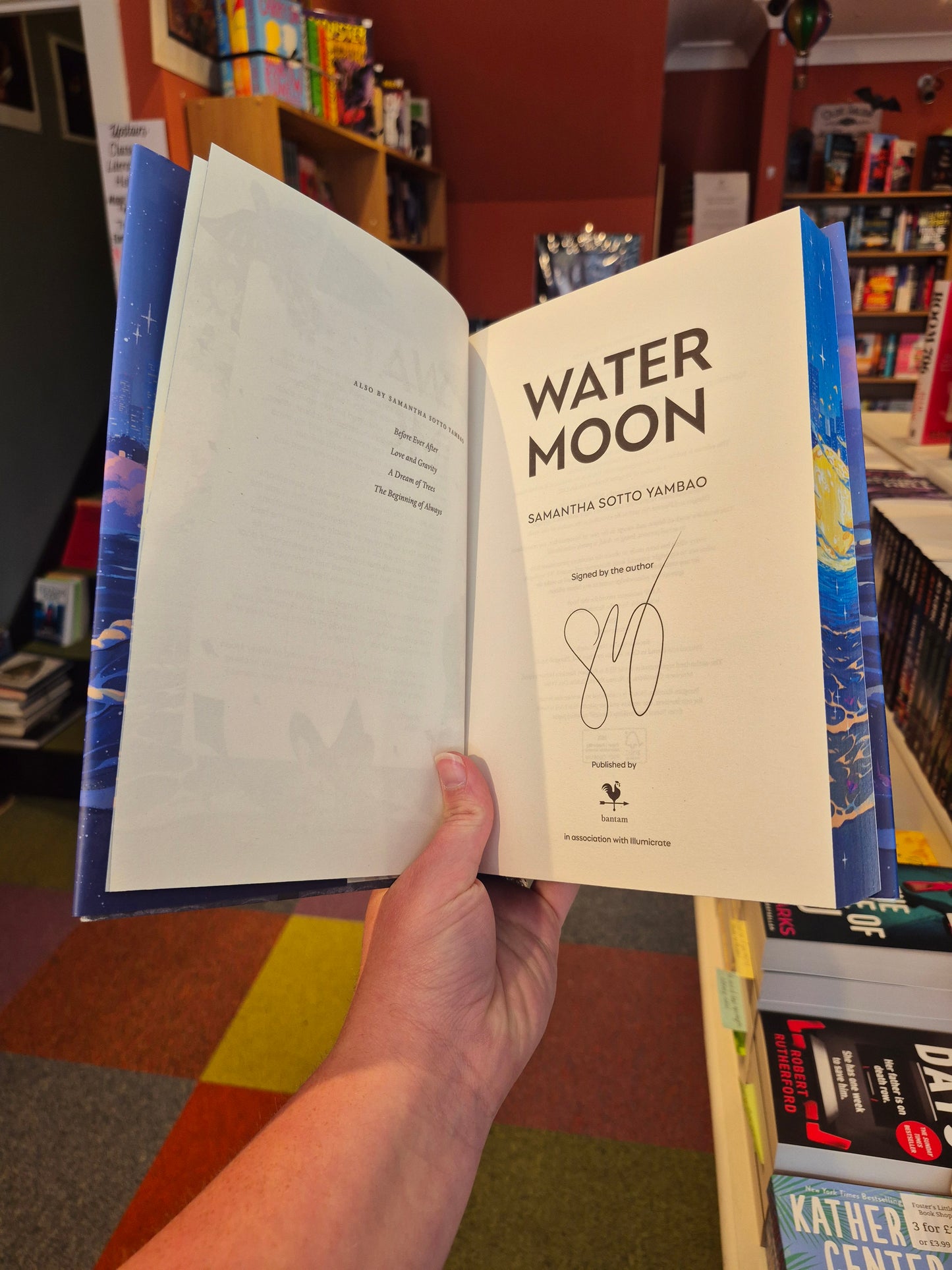 Water Moon - Samantha Sotto Yambao (Signed Illumicrate Hardback)