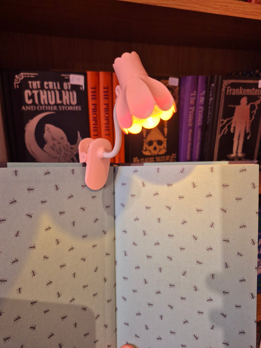 Flower Book Light (White & Pink)