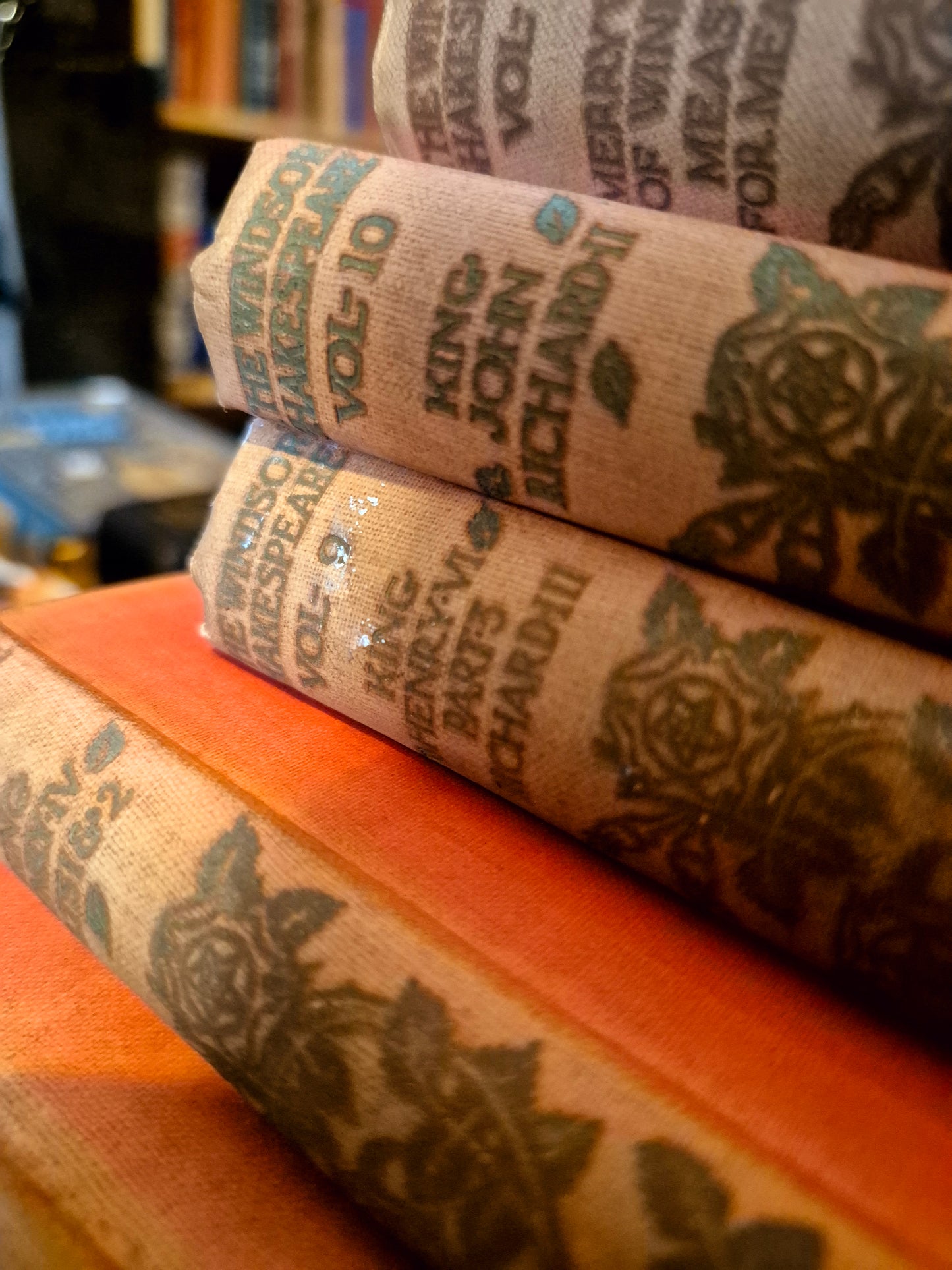 10 Volumes from the Windsor Shakespeare Collection (c.1903 Caxton Publishing Company Ltd.)