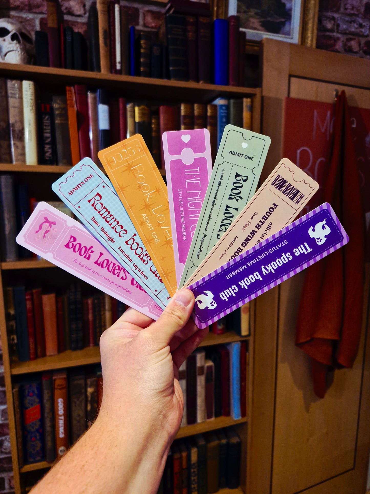 Reading Club Bookmarks (Randomly Chosen)