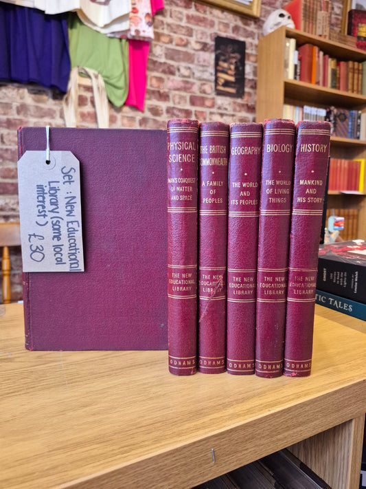 6 Vol Set - Odhams New Educational Library (c. 1960)