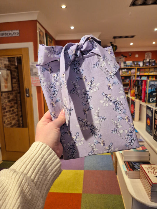 Handmade by Foster's Purple Florals Book Sleeves