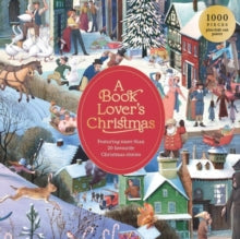 A Book Lover's Christmas: 1000 Piece Jigsaw Puzzle