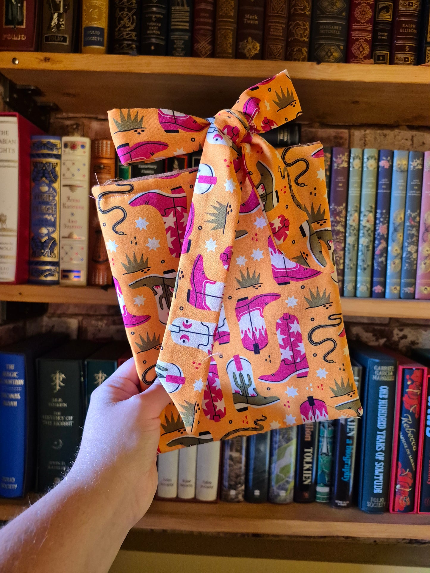 Cowboy Edition: Handmade by Foster's Book Sleeves!