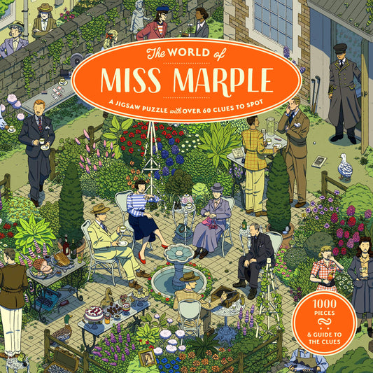 The World of Miss Marple 1000 Piece Jigsaw