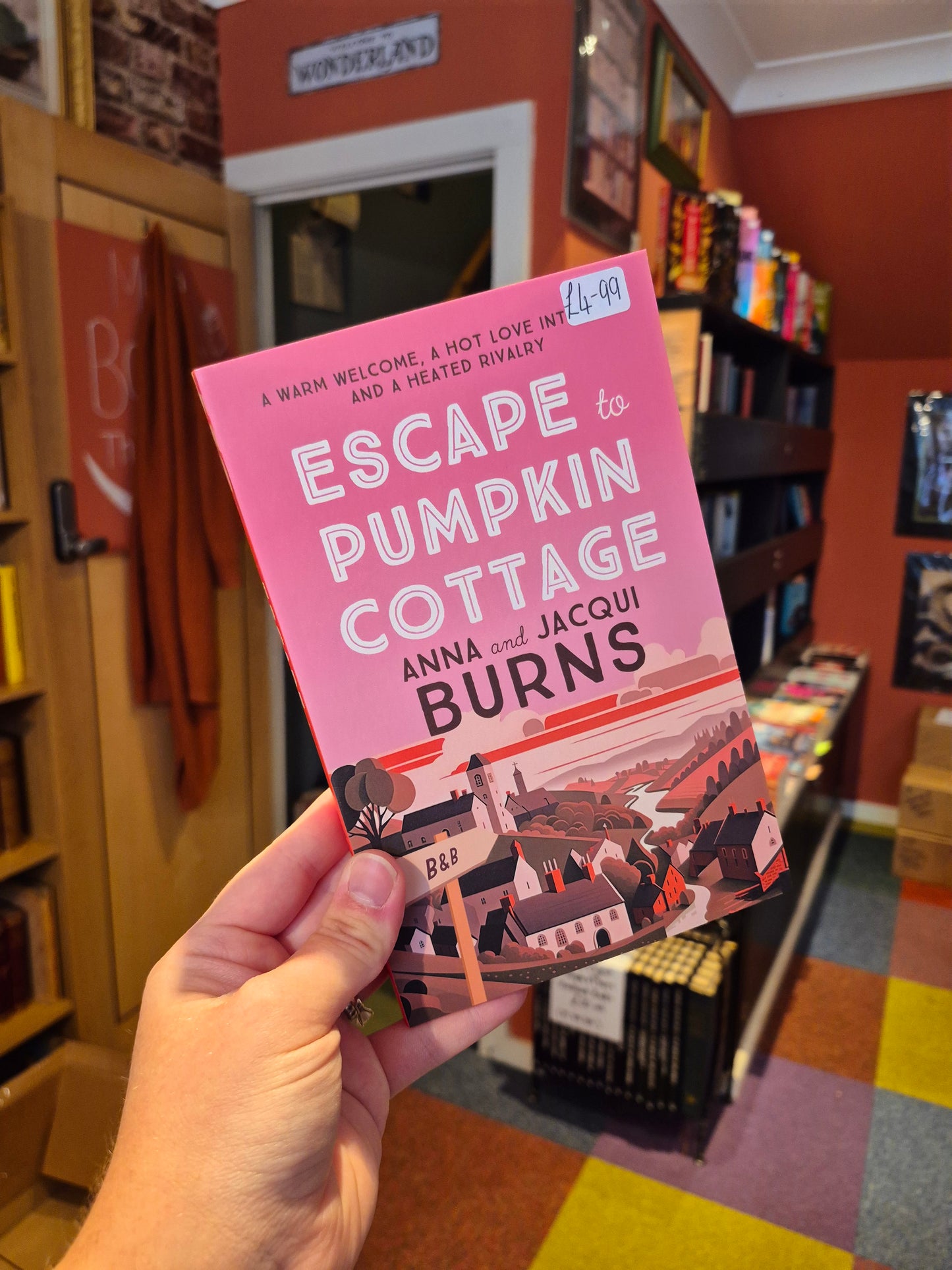 Escape to Pumpkin Cottage - Anna & Jacqui Burns