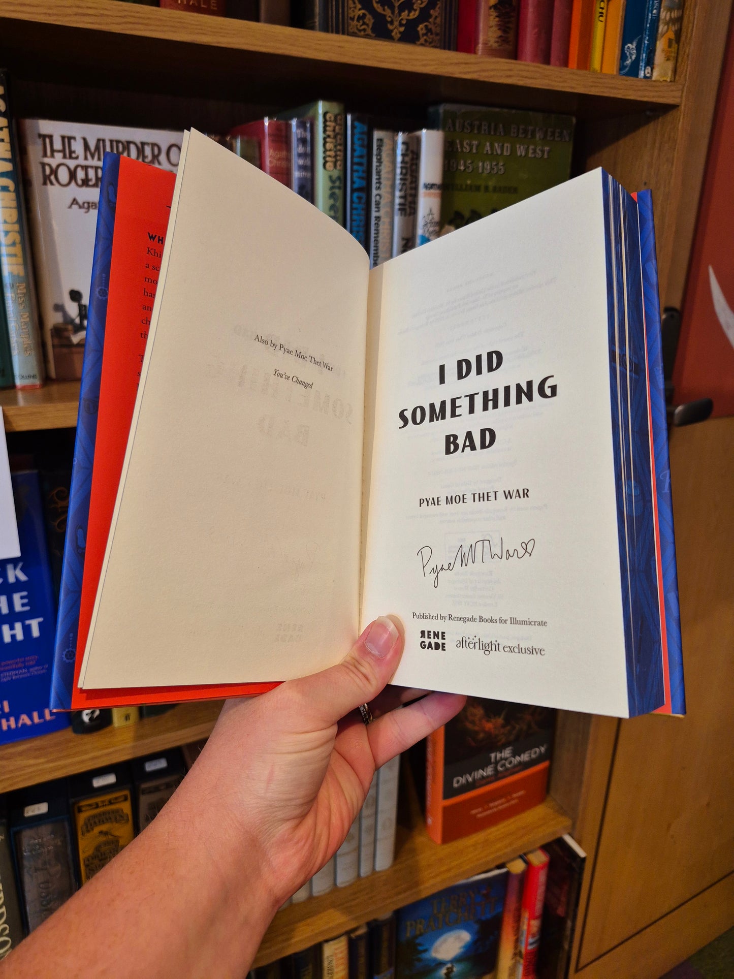 I Did Something Bad - Pyae Moe Thet War (Signed Illumicrate Edition)