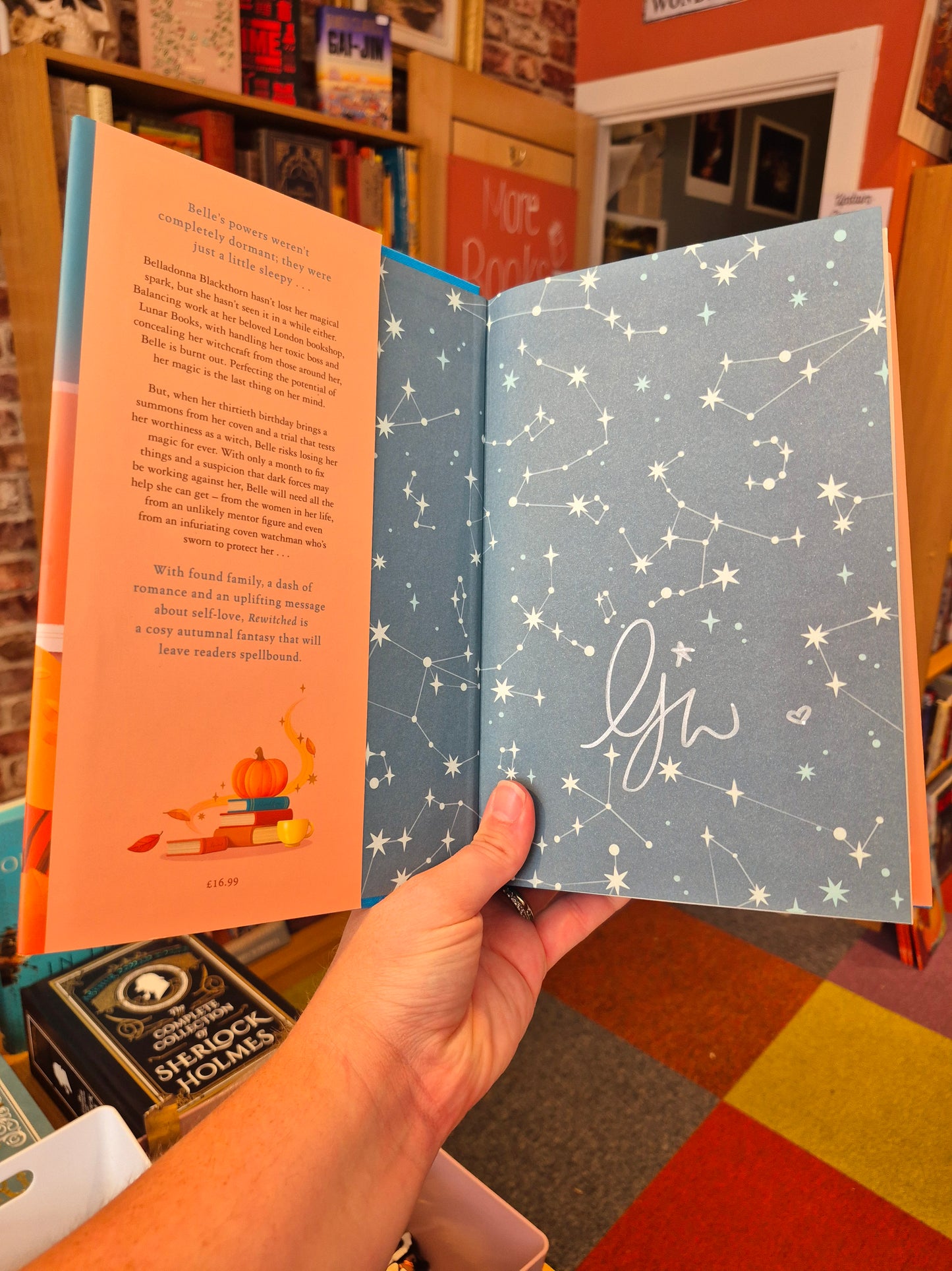 Rewitched - Lucy Jane Wood (Signed & Sprayed Edge Hardback)