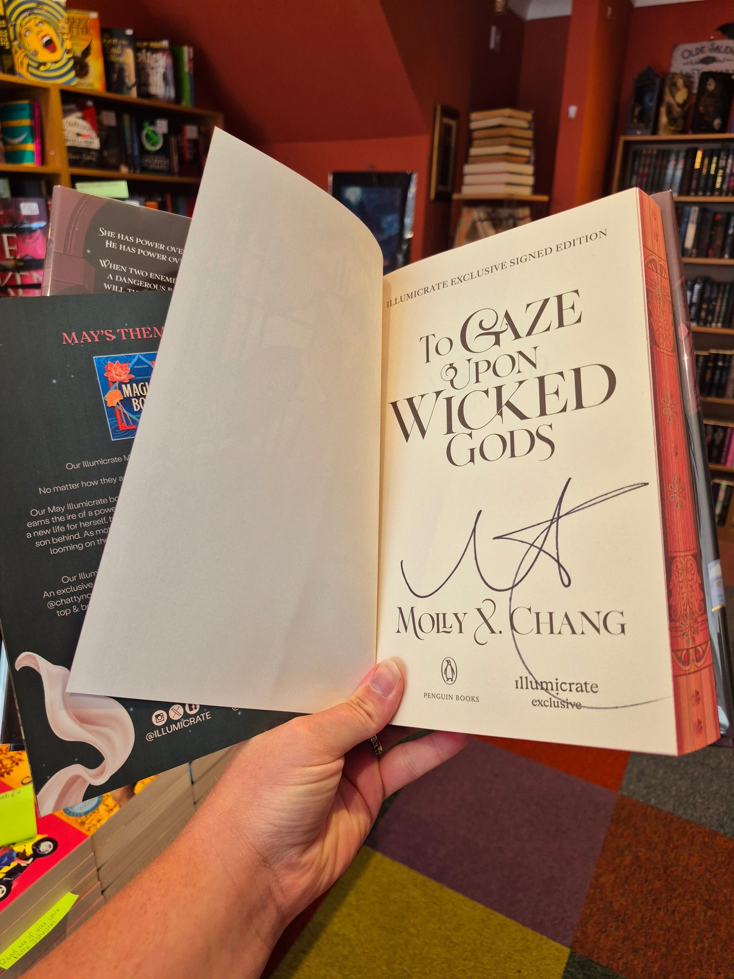 To Gaze Upon Wicked Gods - Molly X Chang (Signed Illumicrate Edition)