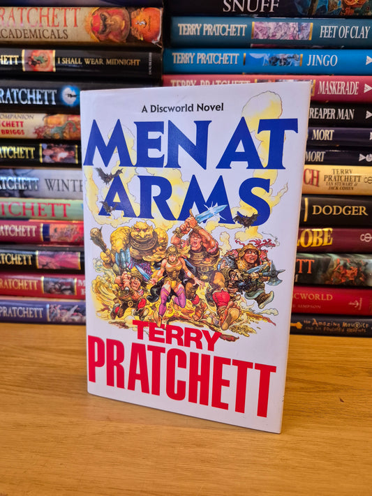 Men at Arms - Terry Pratchett (First Edition, 1993 Gollancz)