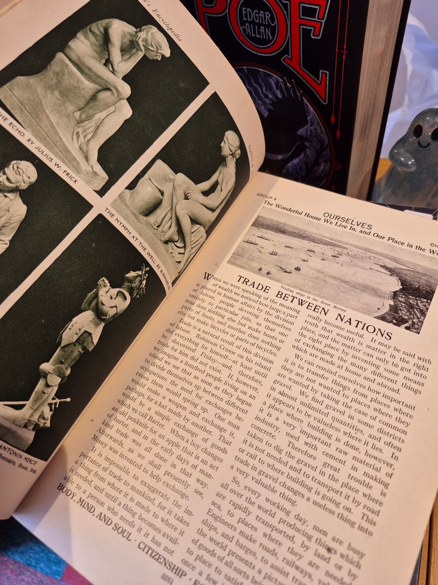 The Illustrated Children's Encyclopedia - Arthur Mee (Vols 1-8, Leatherbound)