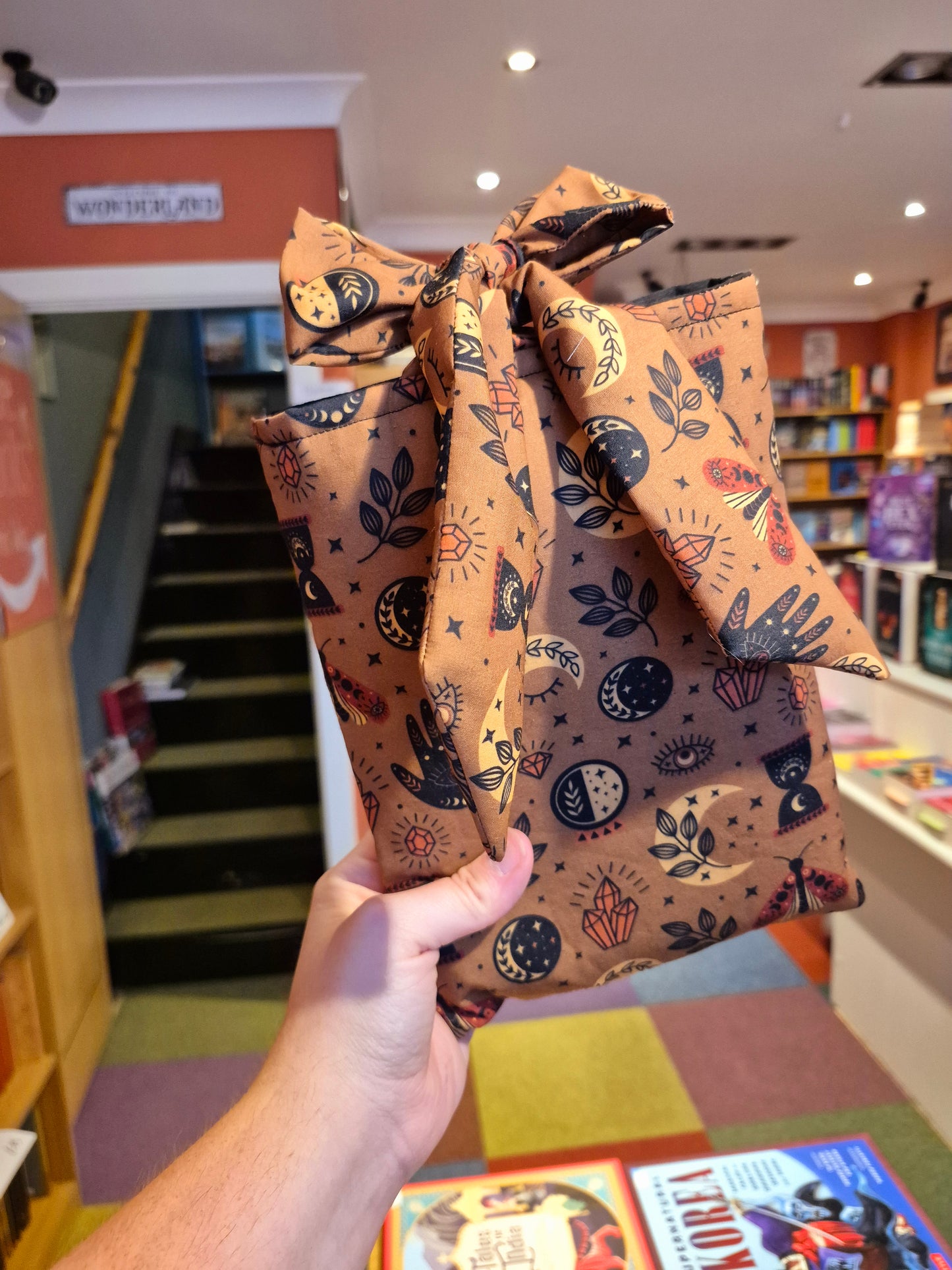 Handmade by Foster's Book Sleeves with Bows!