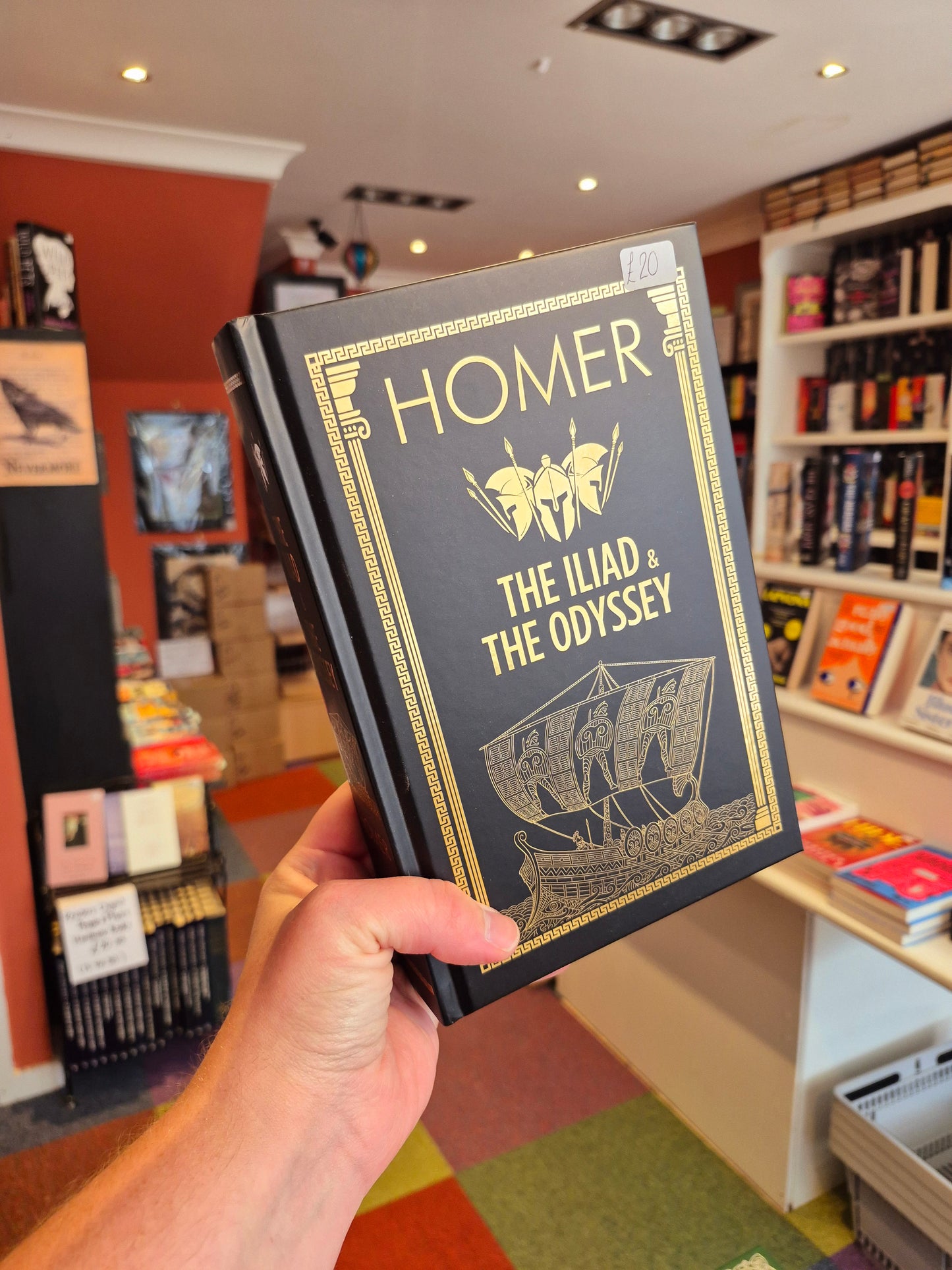 The Iliad & The Odyssey - Homer (Deluxe Hardback Edition)