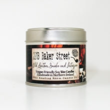 221B Baker Street: Old Leather, Smoke and Intrigue Scented Soy Candle