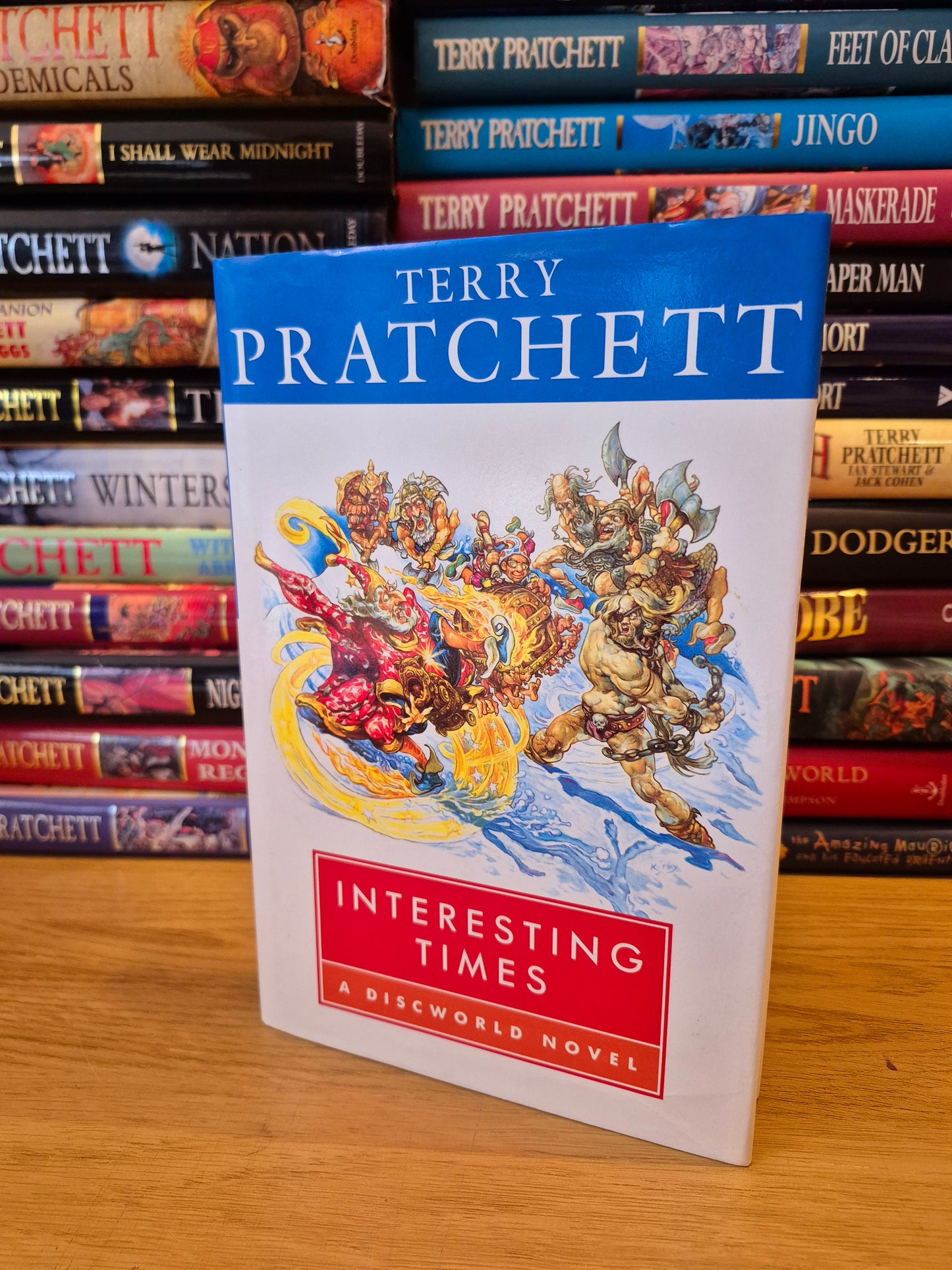 Interesting Times - Terry Pratchett (First/Third, 1994 Gollancz)