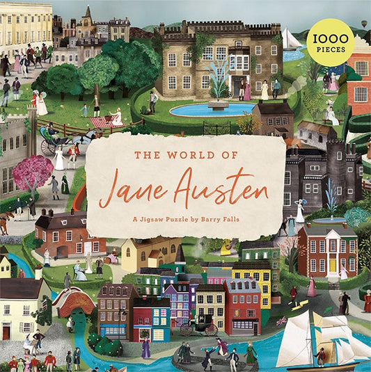The World of Jane Austen 1000 Piece Jigsaw
