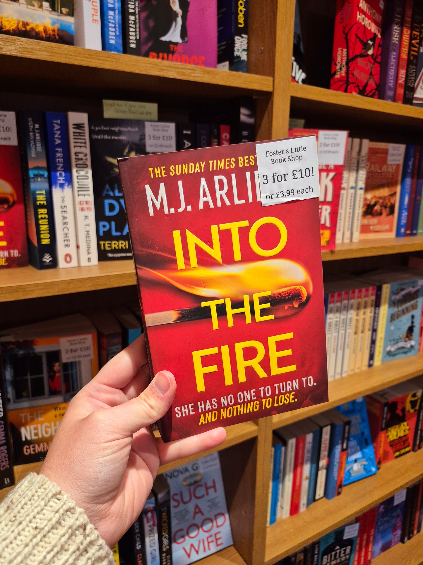 Into the Fire - MJ Arlidge