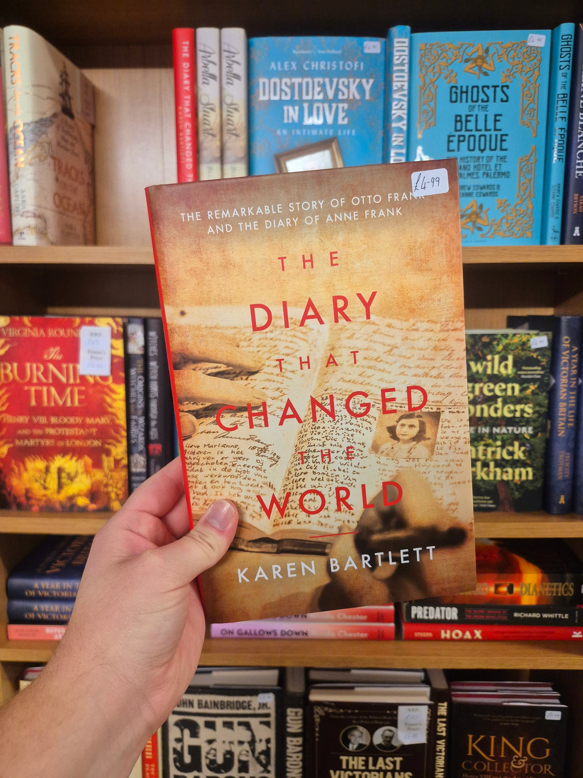 The Diary that Changed the World - Karen Bartlett